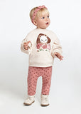 Leggings Sweatshirt set ECOFRIENDS Baby girls MAYORAL